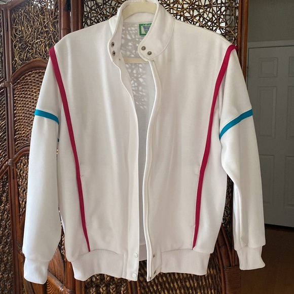 80s Vintage Winning Ways Track Jacket size L - Picture 4 of 15